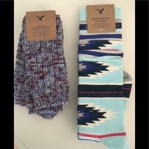 American Eagle boot socks